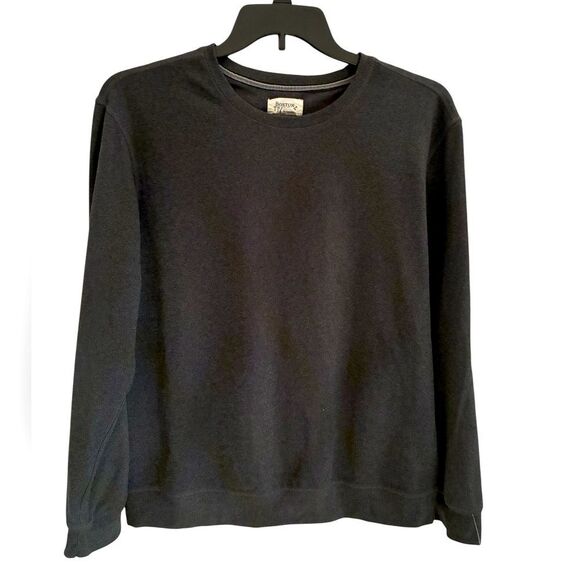 Boston Traders Men's Size L Dark Gray Crewneck Sweater - Picture 1 of 5